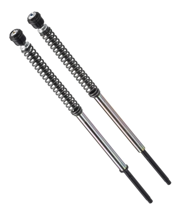 Pressurized cartridge BITUBO adjustable: spring preload, rebound, compression without oil, Black ring Lowering to -20mm