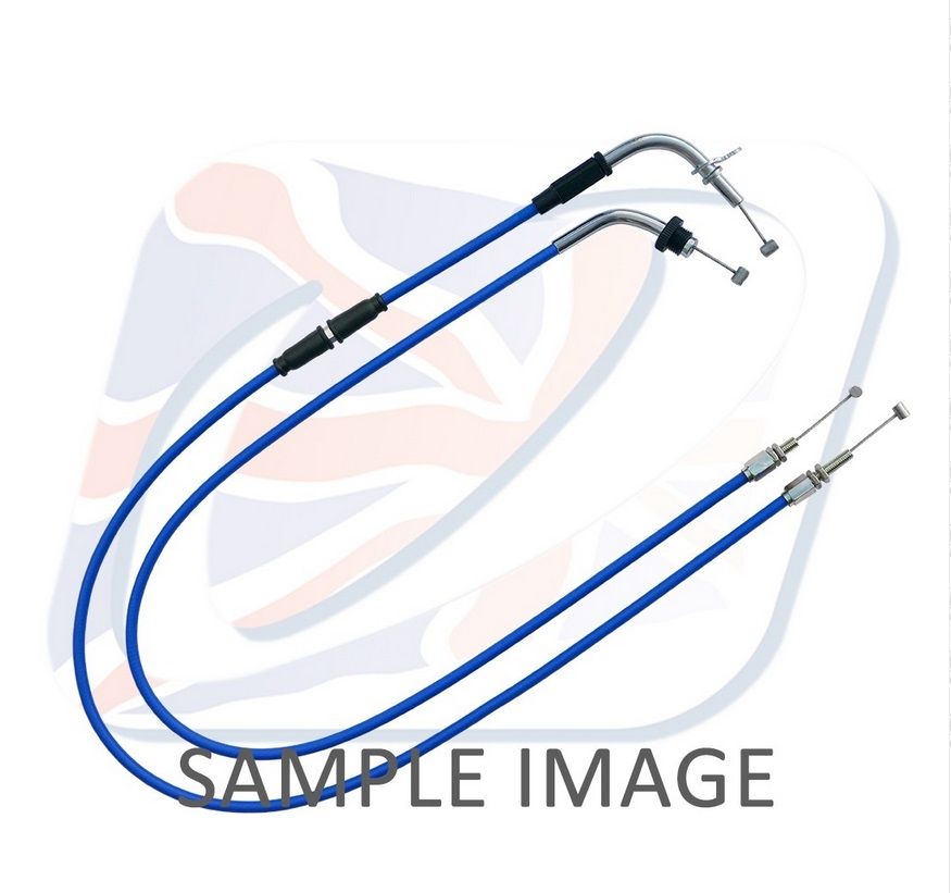 Throttle cables (pair) Venhill S01-4-111-BL featherlight plavi