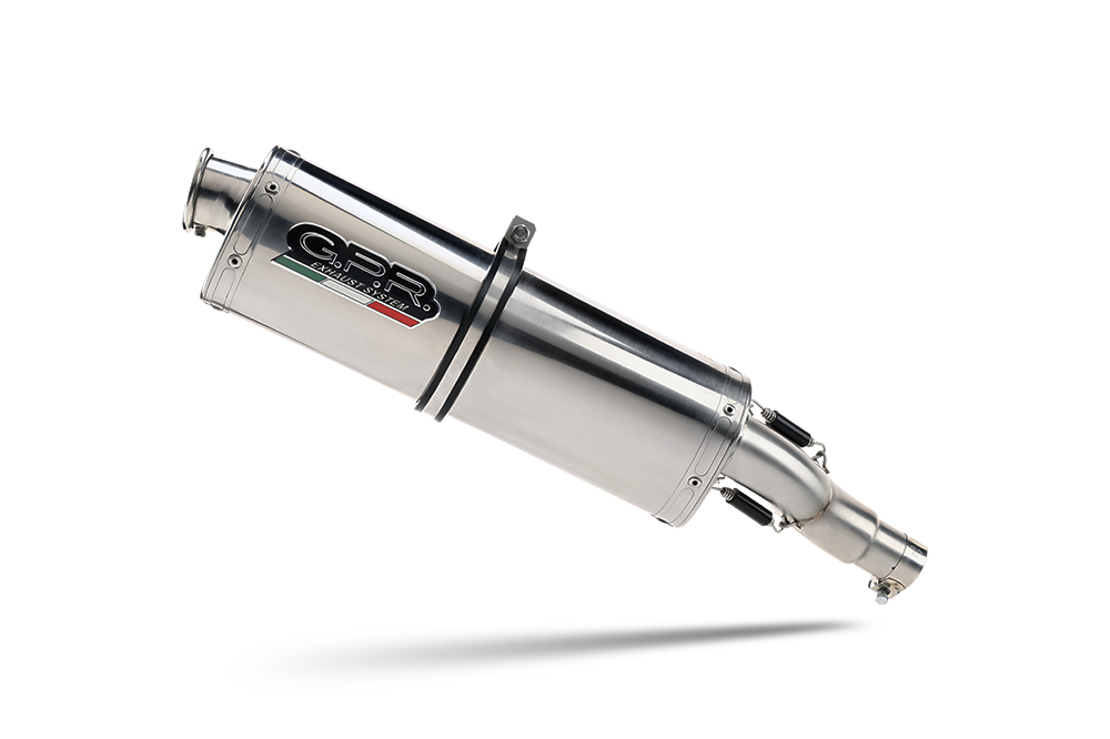 Slip-on exhaust GPR TRIOVAL BM.104.TRI Polished Stainless Steel