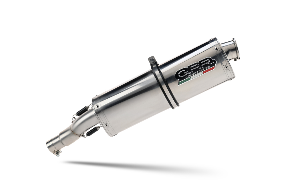 Slip-on exhaust GPR TRIOVAL BMW.23.TRI Polished Stainless Steel