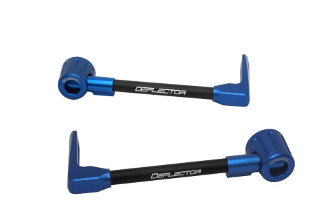 Lever guard ACCOSSATO DE003 with black hose and joint right + left , aluminium