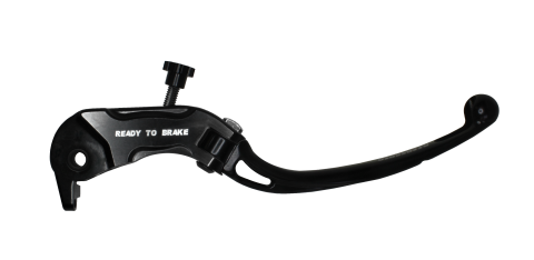 Brake lever folding ACCOSSATO LV030 in aluminium for brake master cylinder Ready To Brake Crni