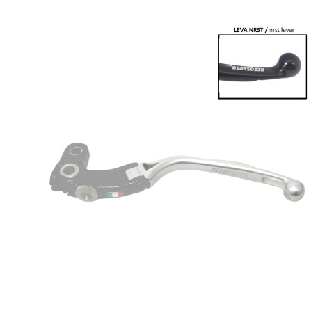 Only spare handle ACCOSSATO LV032 for ACCOSSATO full clutch lever silver
