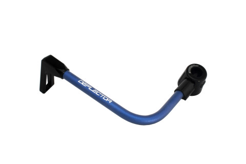 Lever guard ACCOSSATO DE002 with blue hose and joint left, aluminium
