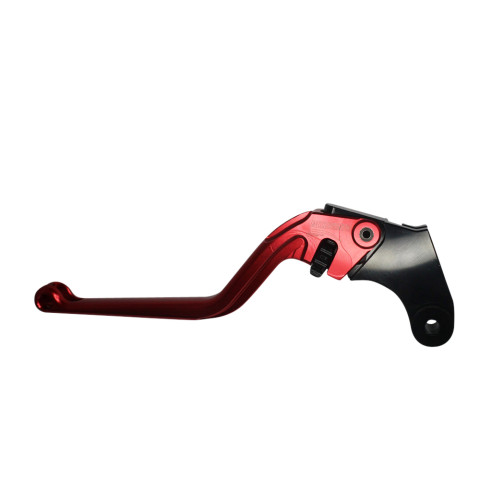 Clutch Lever ACCOSSATO ESV004 fixed CNC-worked aluminium, red