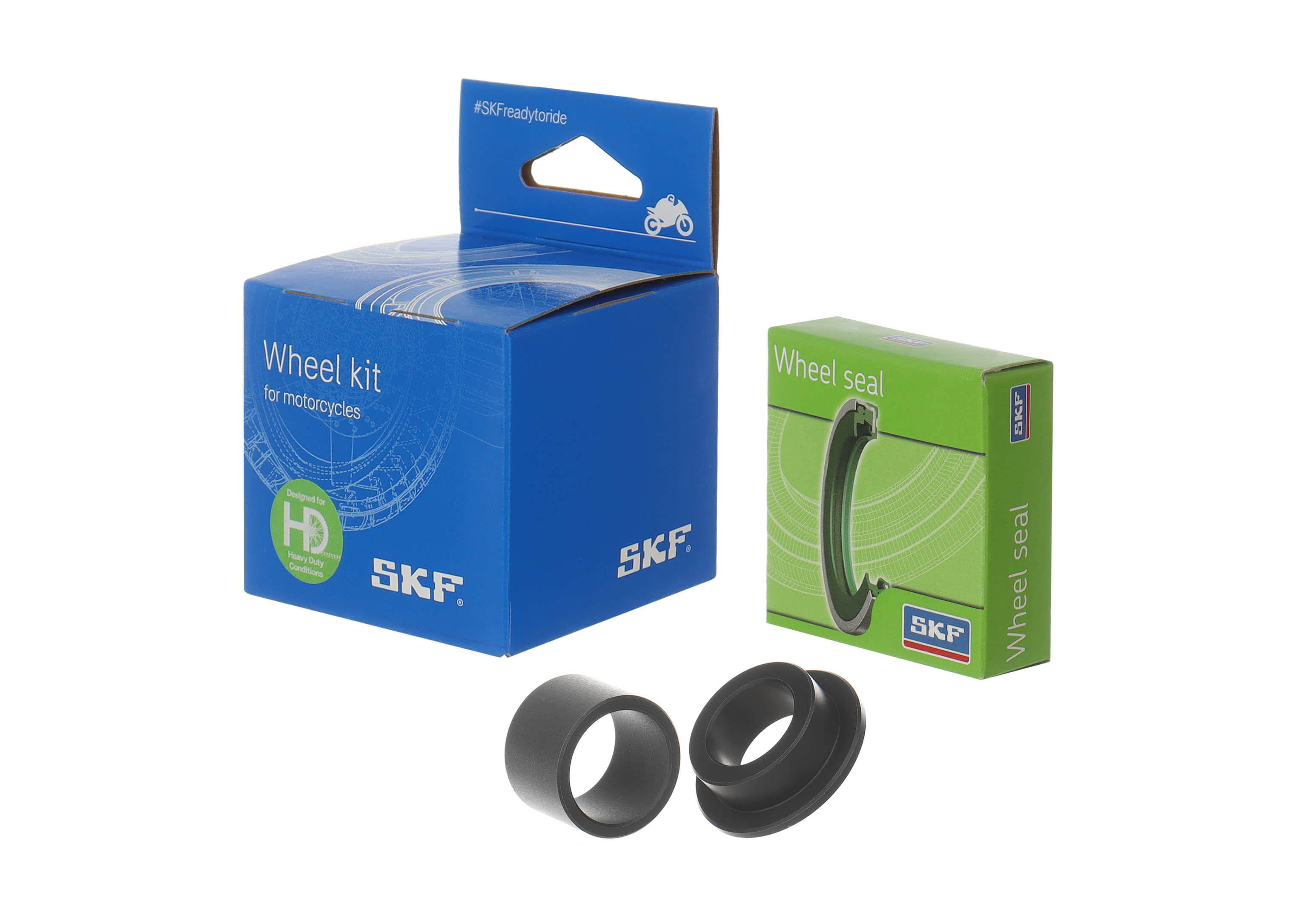Wheel seals and spacers kit SKF VKWB-F-20-HDS-C front
