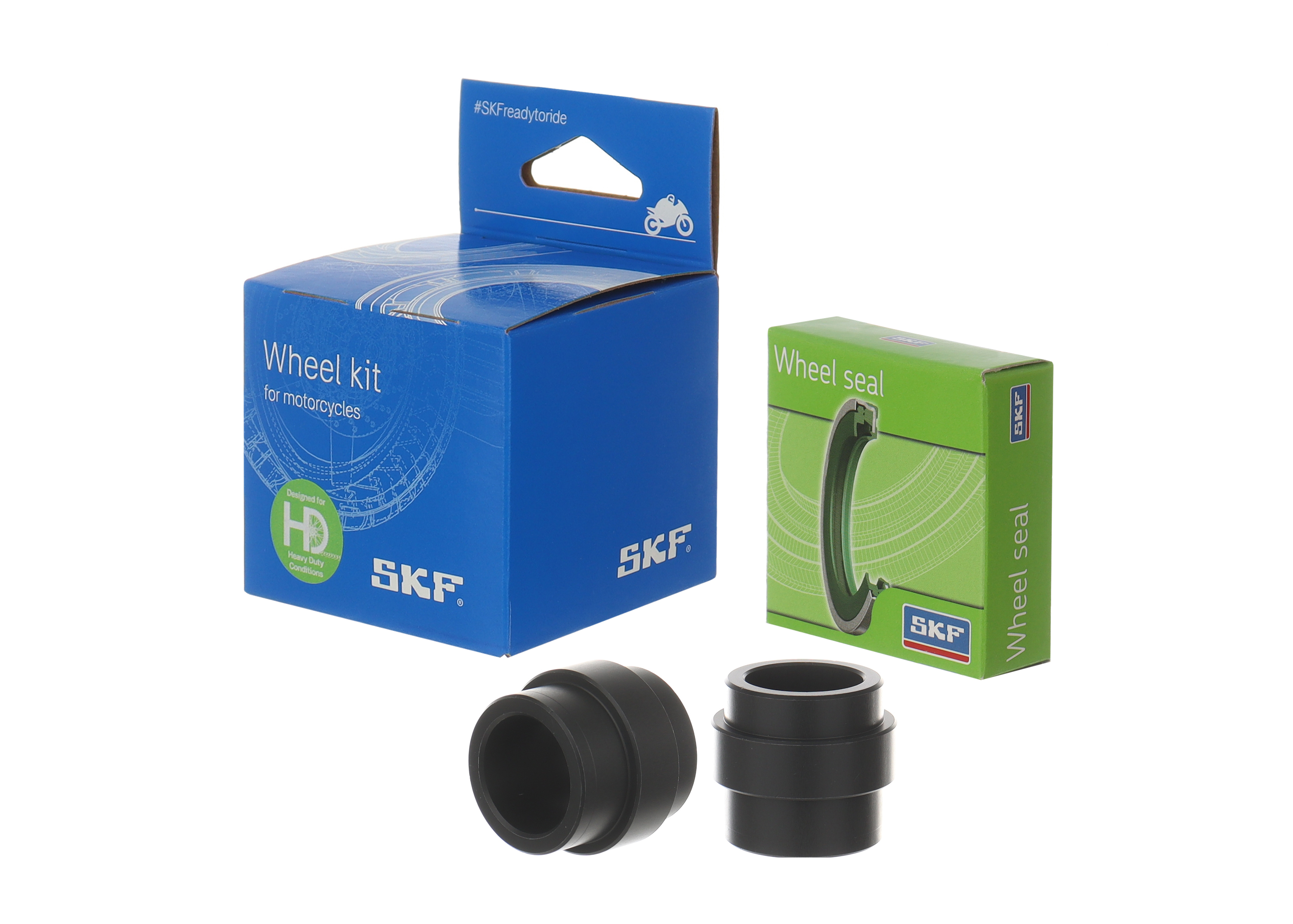 Wheel seals and spacers kit SKF VKWB-F-30-HDS-D front