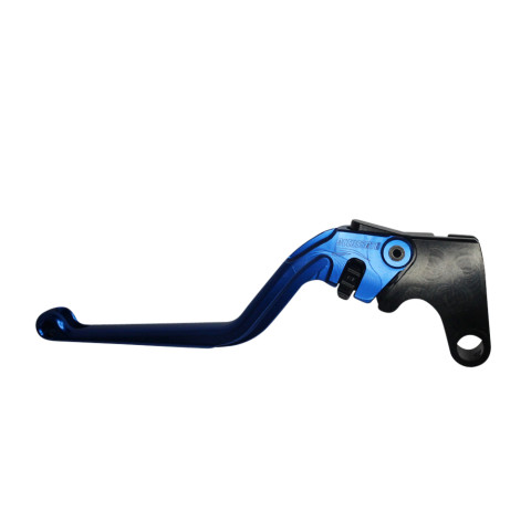 Clutch Lever ACCOSSATO ESY688 fixed CNC-worked aluminium, orange