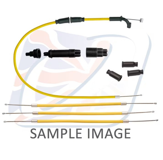 1:3 Throttle cable assembly Venhill S01-4-174 featherlight Yellow