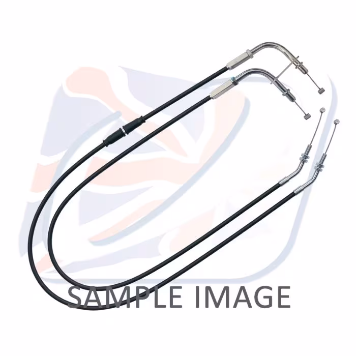 Throttle cable (pair) Venhill Y01-4-176 featherlight Crni