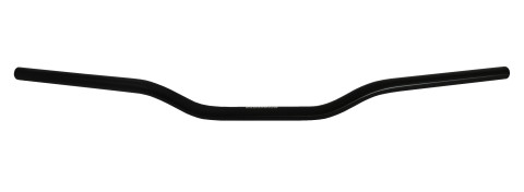 Handlebar ACCOSSATO HB178 Aluminium Made With Constant Diameter - 22 mm Crni