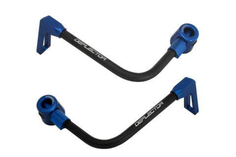 Lever guard ACCOSSATO DE003 with black hose and joint right + left , aluminium