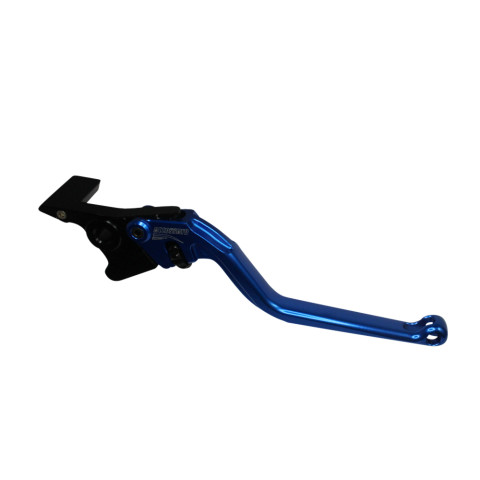 Brake lever ACCOSSATO EDF023 fixed CNC-worked aluminium, blue