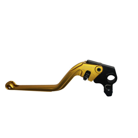 Clutch Lever ACCOSSATO ESD022 fixed CNC-worked aluminium, gold