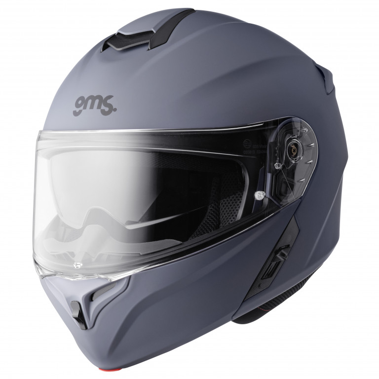 Flip up helmet GMS APERIO ZG13602 matt grey M