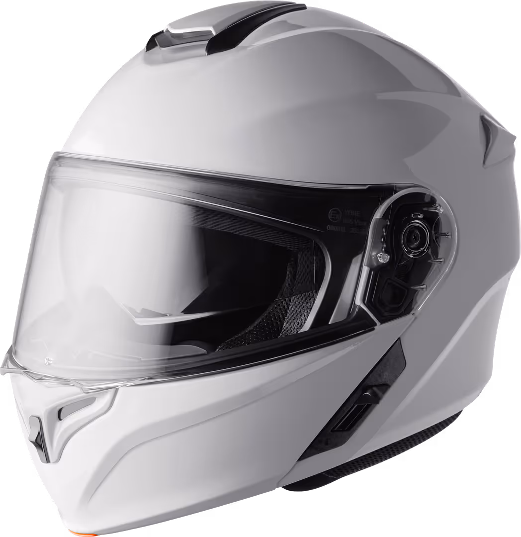 Flip up helmet GMS APERIO NIGHTLIGHT ZG13603 white glow M