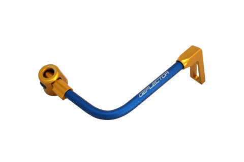 Lever guard ACCOSSATO DE001 with blue hose and joint right, aluminium