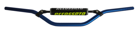 Handlebar ACCOSSATO aluminium, 22 mm plavi