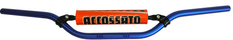 Handlebar ACCOSSATO aluminium, 22 mm plavi