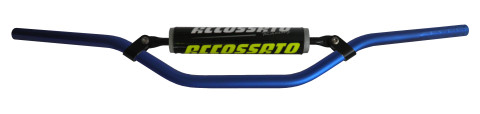 Handlebar ACCOSSATO aluminium, 22 mm plavi